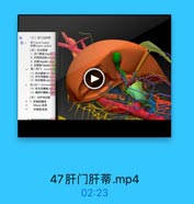 (三)所门与肝帮
H(7 porta hepatis
IF bepatie pedicle
(四)肝内管道
1.肝门静綠hopatic :
2. 肝固有动基propan
3. IFit hepatic duck
4. ITMlk hepatic vel
第二肝门 setoodanyb
(1)耳左静址lh rpe
(2)肝中网静脉inrm
(3)右静味righc 1e
MEHI (thid porta of
(4)肝右后静修 right
(5)属状叶静號raidag
(五)分叶与分限
样 1.肝段的概念
Glisson EtR
肝静脉系统

47肝门肝蒂.mp4

02:23