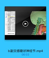 41 護内駐神经(lussbar p
(4)盆站:通常行2-4
●42 顆神经节(sacral palia
●43 萬神经节(mrygral pm
奇神操节
●(二)原交時神快
副交感神经(pareeympatl
1 节前神经元(porgangliar
医级中标

脑干中鞋
離副立感核(sasal pais
维 节后神经元(postpanglam
1.預部副交感神经
(1)21糖状障经节 ciliary gwn
(2)22 整牌排经节 plerypopal
21 著大神證 grealer petru
24 岩深神经
deep petresa
25 製管神经
nerve of pte
26 上鎮神经 maxillary n
馬大神陸 grealer palad
27[翼興神经节]副交感根
[興割棒经节]交感機

b副交感睫状神经节.mp4

06:03